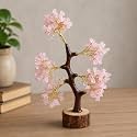 Rose Quartz Crystal Tree with 300 Chips