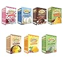 Dharmasut Rose+Vanilla+Chocolate+Kesar Pista+Rajbhog+Mango+Pista Ice Cream Powder 700G(Pack Of 7)