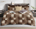 ROSEALIA Cotton Super King Flat 260 TC Printed 1 Bedsheet with 2 Pillow Covers