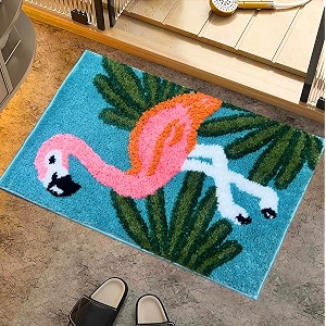 Roseate Flamingo Super Soft Anti Skid 50x80