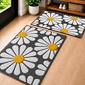 Roseate Flower Anti Skid 50x80 cm Microfiber