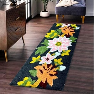 roseate nature super soft 50x120 cm microfibre 2000 gsm anti skid runner for bedroomcarpets for living roomkitchen mats for floorfloor matbathroom matrug grey pack of 1