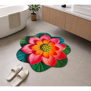 Roseate Rubber Anti Skid 60x60 cm Super