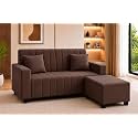 Rosebell 2 Seater Sofa Set with Ottoman