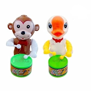 musical drummer dancing sound toy for babies educational toddler toy with action drum baby toys for kids chock monk- oren duck-003