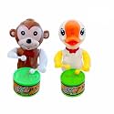 Musical Drummer Dancing Sound Toy for Babies, Educational Toddler Toy with Action Drum Baby Toys for Kids (Chock Monk- Oren DUCK-003)