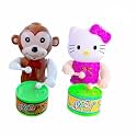 Musical Drummer Dancing Sound Toy for Babies, Educational Toddler Toy with Action Drum Baby Toys for Kids (Chock Monk- KITYY-003)