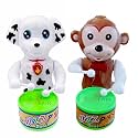 Musical Drummer Dancing Sound Toy for Babies, Educational Toddler Toy with Action Drum Baby Toys for Kids (Chock Monk- BABY-003)
