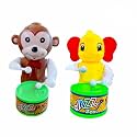 Musical Drummer Dancing Sound Toy for Babies, Educational Toddler Toy with Action Drum Baby Toys for Kids (Chock Monk- ELEFENT-003)