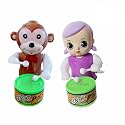 Musical Drummer Dancing Sound Toy for Babies, Educational Toddler Toy with Action Drum Baby Toys for Kids (Chock Monk- BABY-003)