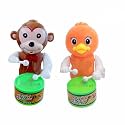 Musical Drummer Dancing Sound Toy for Babies, Educational Toddler Toy with Action Drum Baby Toys for Kids (Chock Monk- BABY-003)