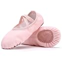 RoseMoli Ballet Shoes for Girls/Toddlers/Kids/Women, Leather Yoga Shoes/Ballet Slippers for Dancing