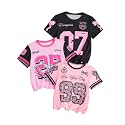 RoseSeek Girl's Graphic Tees Crewneck Summer T Shirt Tops Cute Clothes