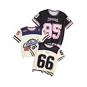 RoseSeek Girl's Graphic Tees Crewneck Summer T Shirt Tops Cute Clothes