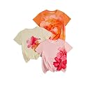 RoseSeek Girl's Shirts 3 Packs Graphic Tees Short Sleeve T Shirt