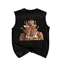 RoseSeek Summer Retro Graphic Tank Top Hippop