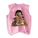 RoseSeek Summer Retro Graphic Tank Top Hippop