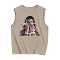 RoseSeek Summer Retro Graphic Tank Top Hippop