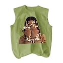 RoseSeek Summer Retro Graphic Tank Top Hippop