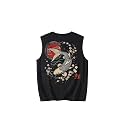 RoseSeek Summer Retro Graphic Tank Top Hippop