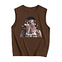 RoseSeek Summer Retro Graphic Tank Top Hippop