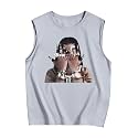 RoseSeek Summer Retro Graphic Tank Top Hippop