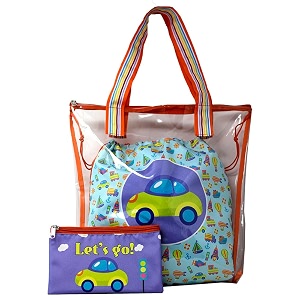 3-in-1 waterproof kids swim bag  wet amp dry compartment pool tote with zip pouch for boys amp girls  school beach amp travel