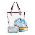 3-in-1 Waterproof Kids Swim Bag – Wet &amp; Dry Compartment Pool Tote with Zip Pouch for Boys &amp; Girls, | School, Beach &amp; Travel