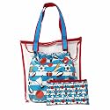3-in-1 Waterproof Kids Swim Bag – Wet &amp; Dry Compartment Pool Tote with Zip Pouch for Boys &amp; Girls, | School, Beach &amp; Travel