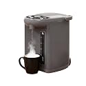 Rosewill Electric Water Boiler and Warmer - 5L/5.3 Qt Stainless Steel Hot Water Dispenser with Rotating Base, Keep Warm Temperature Set, Auto Shut Off, Safety Lock - Gray