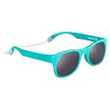 ROSHAMBO Unbreakable Square Sunglasses - Italian Made Polarized - BPA Free with Strap + Accessories - USA Assembled