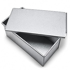 bread mould with lid 8x4x4 inch  aluminium loaf pan for baking