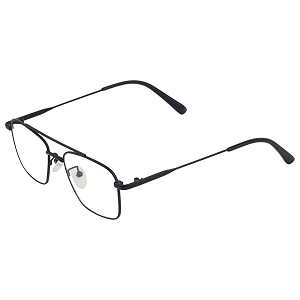 roshfort kids rectangular small transparent antiglare computer eyeglasses 9-14 years kids boys and girls