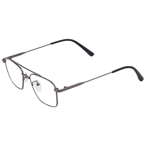 roshfort kids rectangular small transparent antiglare computer eyeglasses 9-14 years kids boys and girls