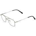 Roshfort Kids Rectangular small Transparent antiglare computer Eyeglasses (9-14 Years kids boys and girls)