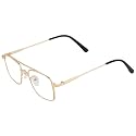 Roshfort Kids Rectangular small Transparent antiglare computer Eyeglasses (9-14 Years kids boys and girls)