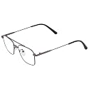 Roshfort Kids Rectangular small Transparent antiglare computer Eyeglasses (9-14 Years kids boys and girls)