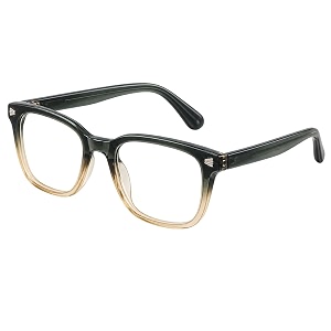 roshfort square zero power blue cut computer glasses  gaming glasses  anti glare lightweight amp blocks harmful rays  uv protection specs  men amp women  medium