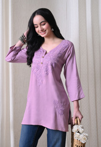 ROSHNI Women Embroidered Straight Kurta