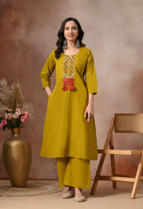 ROSHNI Women Kurta Palazzo Set