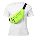 Rosoz Fanny Pack for Men Women, Lightweight Belt Bag, Crossbody Waist Bag