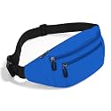 Rosoz Fanny Pack for Men Women, Lightweight Belt Bag, Crossbody Waist Bag