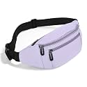 Rosoz Fanny Pack for Men Women, Lightweight Belt Bag, Crossbody Waist Bag