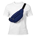 Rosoz Fanny Pack for Men Women, Lightweight Belt Bag, Crossbody Waist Bag