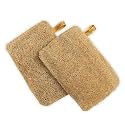 Ross Natural Sun-Dried Loofah, Organic Exfoliating Bath Sponge &amp; Body Scrubber for Men &amp; Women, Deep Cleansing Luffa for Shower, Skincare &amp; Body Care, Eco-Friendly &amp; Biodegradable (Pack of 2)