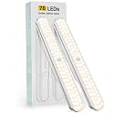 Rossetta Under Cabinet Lights, 78 LED Lights Battery Operated Motion Sensor Light Indoor, Wireless Rechargeable Dimmable Closet Lights Under Cabinet Lighting for Kitchen Closet Stairs Hallway