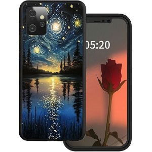 rossy case for motolora moto g power 5g 2023 phone case with art starry night stylish pattern for women men slim soft tpu silicone shockproof protective phone cover case for moto g power 2023