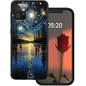 Rossy Case for Motolora Moto G Power 5G 2023 Phone Case with Art Starry Night Stylish Pattern for Women Men Slim Soft TPU Silicone Shockproof Protective Phone Cover Case for Moto G Power 2023