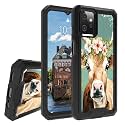 Rossy for Motorola Moto G Power 2023 Case for Moto G Power 2023 Phone Case with Watercolor Cow Pattern for Women Men Dual Layer Hybrid Heavy Duty Shockproof Protection Case for Moto G Power 2023 6.5"