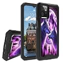 Rossy for Motorola Moto G Power 2023 Case for Moto G Power 2023 Phone Case with Moon and Wolf Wolves Pattern Dual Layer Hybrid Heavy Duty Shockproof Protection Cover Case for Moto G Power 2023 6.5"